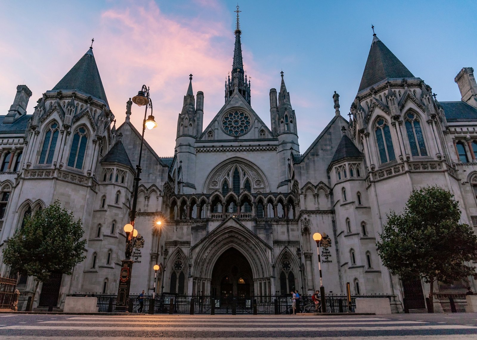 The Royal Courts of Justice on the Strand